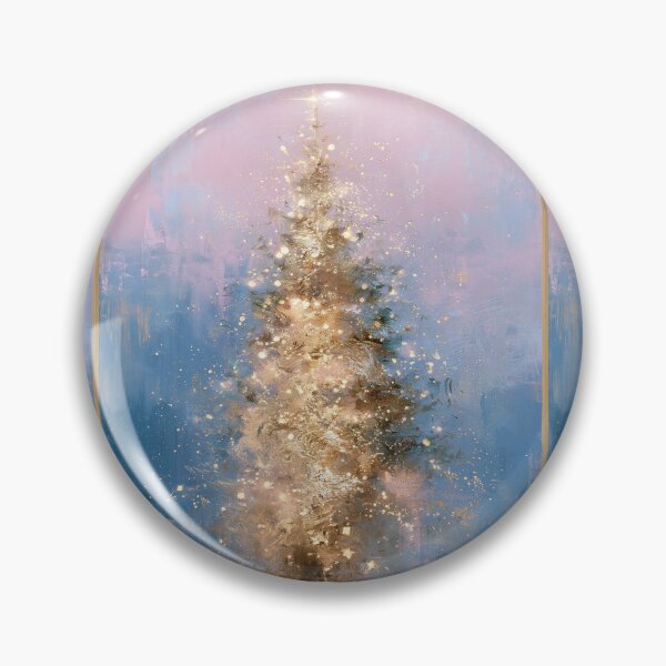 Item preview, Pastel Gilded Christmas Tree card designed and sold by MendaciousMina.