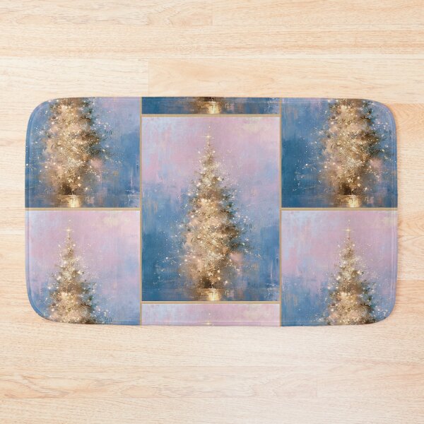 Item preview, Pastel Gilded Christmas Tree card designed and sold by MendaciousMina.