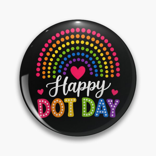Item preview, Happy Dot Day Rainbow Polka Dots Arch Heart Teacher Kids designed and sold by Creative Spark.
