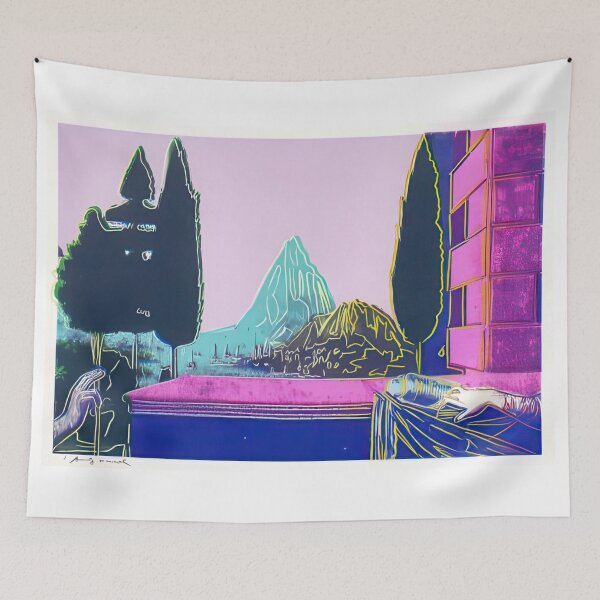 Item preview, Details Of Renaissance Paintings (Leonardo Da Vinci, The Annunciation, 1472) (F. & S. II.321) - Print by Andy Warhol designed and sold by stevengrossman.