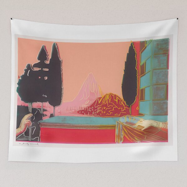 Item preview, Details Of Renaissance Paintings (Leonardo Da Vinci, The Annunciation, 1472) (F. & S. II.320) - Print by Andy Warhol designed and sold by stevengrossman.