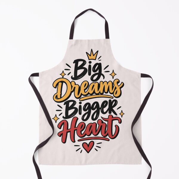 Item preview, Big Dreams Bigger Heart Motivational Quote Typography designed and sold by Sanika arts .