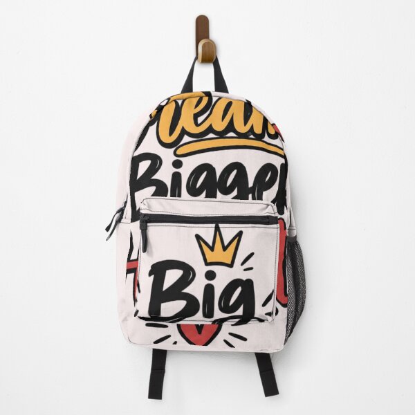 Item preview, Big Dreams Bigger Heart Motivational Quote Typography designed and sold by Sanika arts .