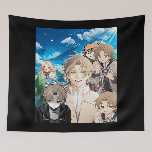 Item preview, Mushoku Tensei Jobless Reincarnation designed and sold by reezorrrr.