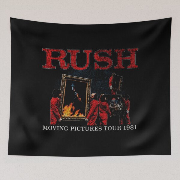 Item preview, Rush Moving Pictures Tour 1981 designed and sold by DstudioTees.