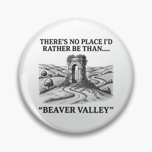 Item preview, Beaver Valley designed and sold by Positive&FunnyThings.