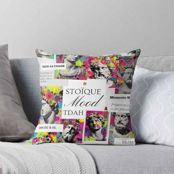 Item preview, ADHD STOIC MOOD BOARD designed and sold by KrisG-Art.