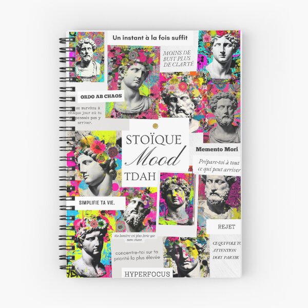 Item preview, ADHD STOIC MOOD BOARD designed and sold by KrisG-Art.