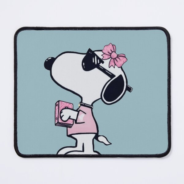 Item preview, Cool Cartoon Dog with Sunglasses and Pink Bow Illustration. designed and sold by GunnuDesigns.