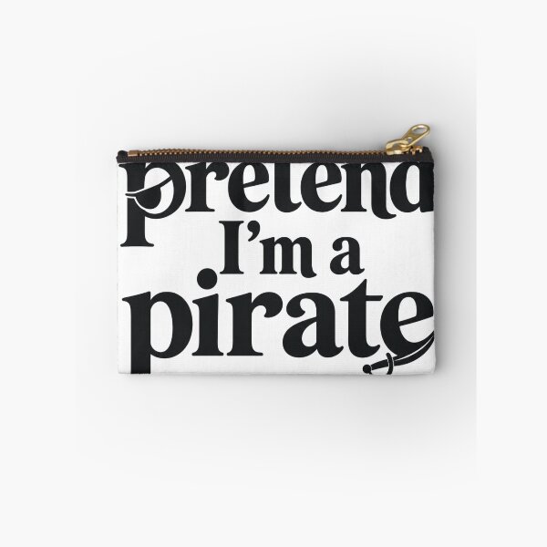 Item preview, Pretend I’m a Pirate – Minimalist Pirate Typography Design designed and sold by BearLoveDesign.