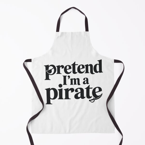 Item preview, Pretend I’m a Pirate – Minimalist Pirate Typography Design designed and sold by BearLoveDesign.