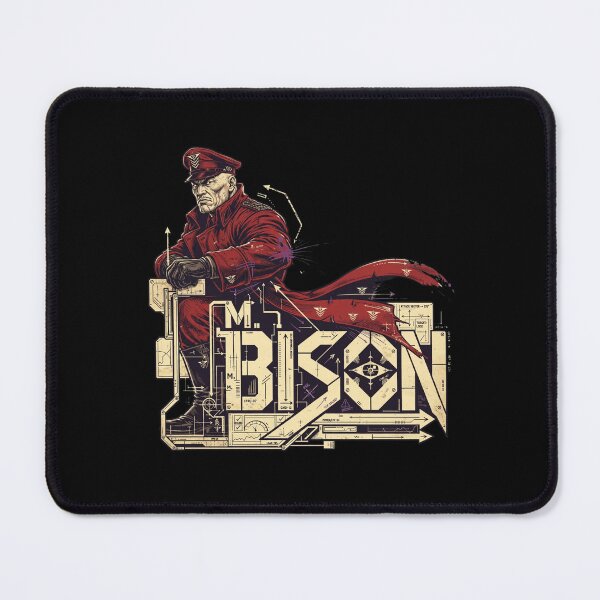 Item preview, M. Bison Street Fighter Design, M. Bison The Dictator Artwork, Street Fighter M. Bison Graphic, Psycho Crusher, Psycho Power, Fighting Game Art, Arcade Gaming Gift, Capcom Fan Art designed and sold by Typologystudios.