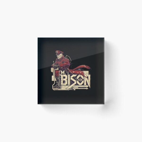 Item preview, M. Bison Street Fighter Design, M. Bison The Dictator Artwork, Street Fighter M. Bison Graphic, Psycho Crusher, Psycho Power, Fighting Game Art, Arcade Gaming Gift, Capcom Fan Art designed and sold by Typologystudios.