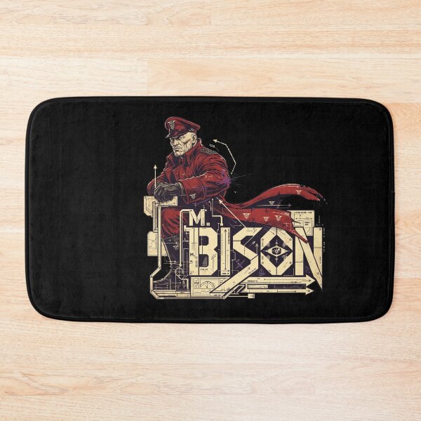Item preview, M. Bison Street Fighter Design, M. Bison The Dictator Artwork, Street Fighter M. Bison Graphic, Psycho Crusher, Psycho Power, Fighting Game Art, Arcade Gaming Gift, Capcom Fan Art designed and sold by Typologystudios.