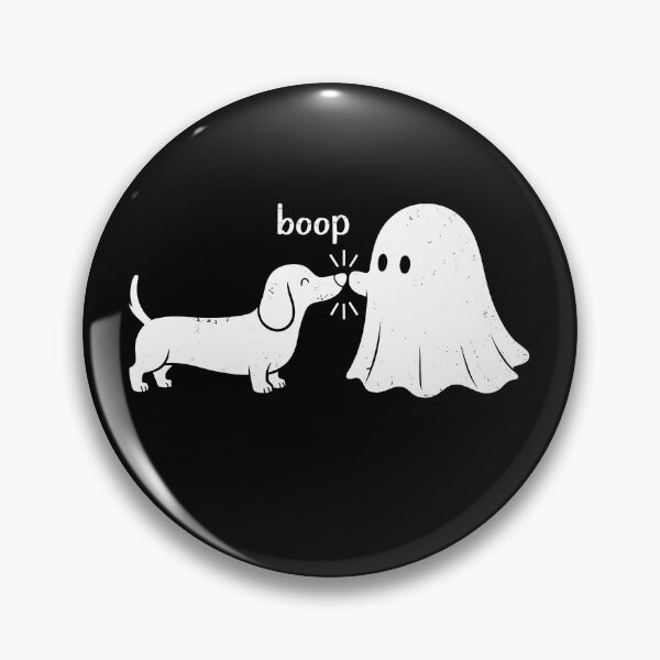 Item preview, Ghost Boop Dog Halloween Cute Dog designed and sold by ellapaintcoast.