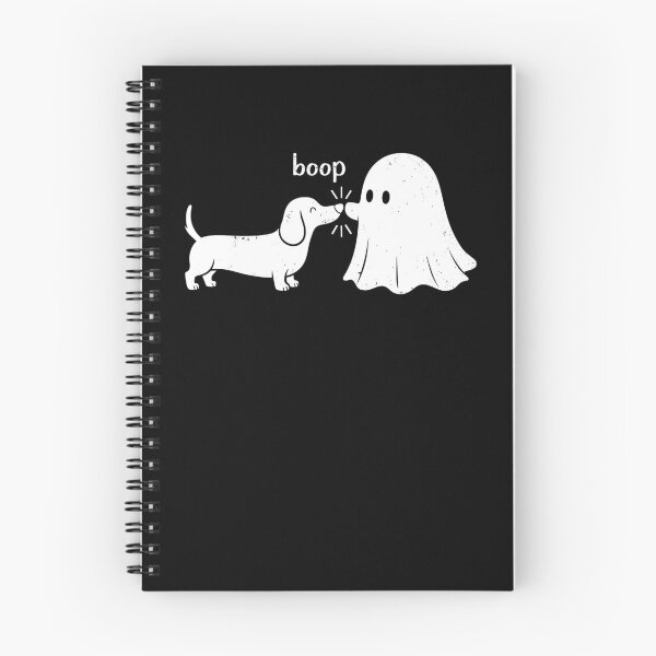 Item preview, Ghost Boop Dog Halloween Cute Dog designed and sold by ellapaintcoast.
