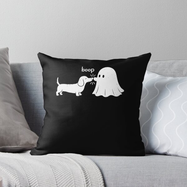Item preview, Ghost Boop Dog Halloween Cute Dog designed and sold by ellapaintcoast.