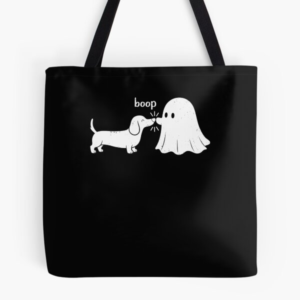 Item preview, Ghost Boop Dog Halloween Cute Dog designed and sold by ellapaintcoast.