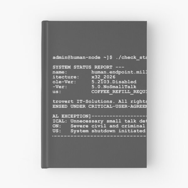 Item preview, Funny IT Sysadmin Terminal Design designed and sold by Mnemovia.