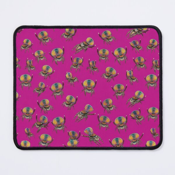 Item preview, Peacock Spider – Bold Rainbow Fan Pattern designed and sold by Helt-enkelt.