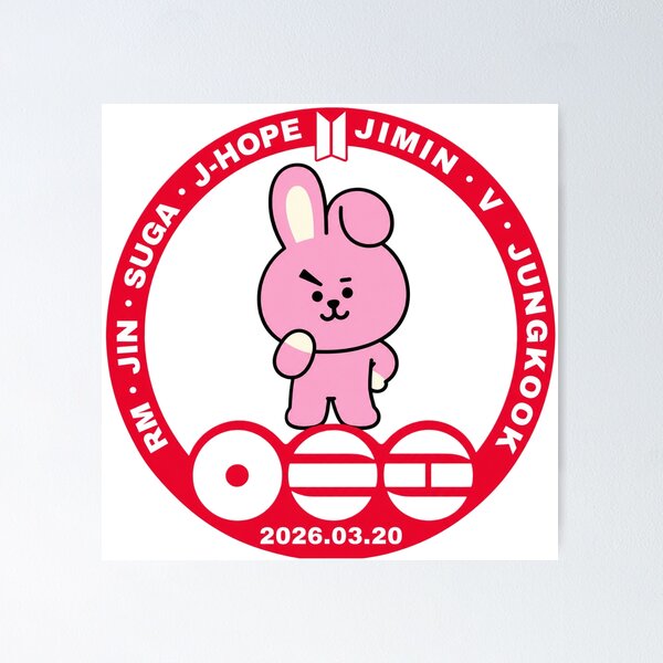 Item preview, Arirang Cute BT21 Bts — Cute BT21 Sticker designed and sold by Crazy-universe.