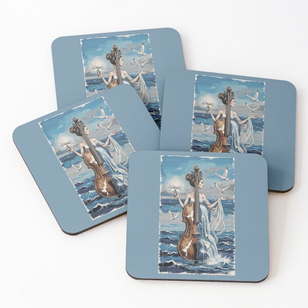 Item preview, Water nymph and violin. designed and sold by MagelliShop.