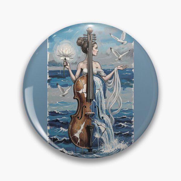 Item preview, Water nymph and violin. designed and sold by MagelliShop.