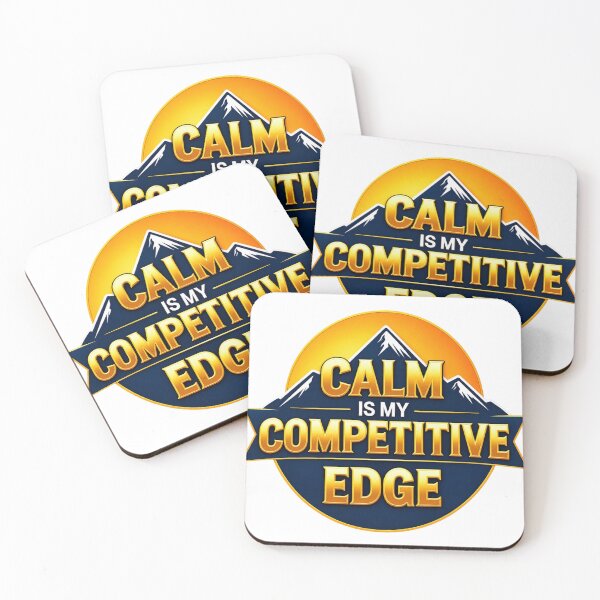 Item preview, Calm Is My Competitive Edge. Calm Confidence & Powerful Mindset Quote designed and sold by Aarvya Fashion Club ( A.F.C ).