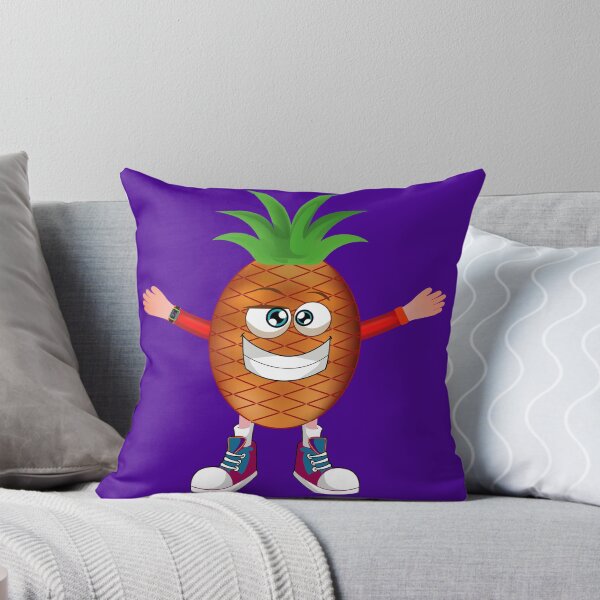 Item preview, Sarcastic Pineapple Animated Character Boy Version designed and sold by ExpressiveToon.