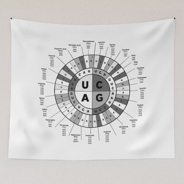 Item preview, Genetic Codon Wheel DNA RNA Biology Science Scientist designed and sold by GrandeDuc.