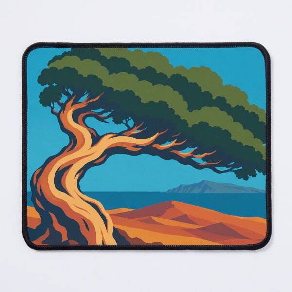 Item preview, El Hierro El Sabinar Retro Travel Poster designed and sold by MavtM.