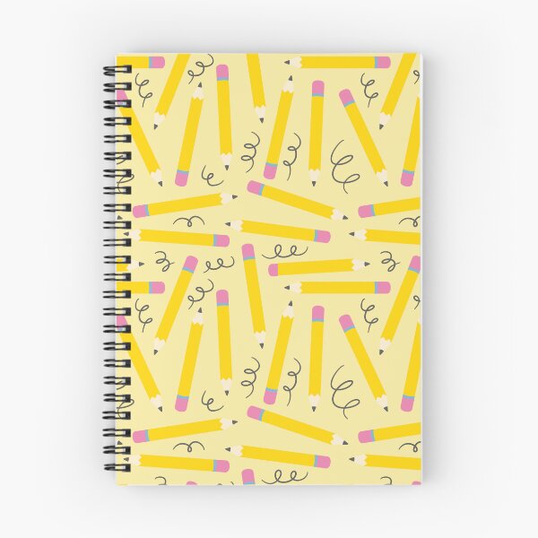 Item preview, Back to School Doodles – Playful Pencil & Scribble Pattern | Yellow designed and sold by Frohyou.