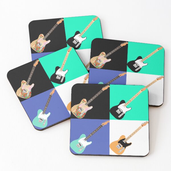 Item preview, Pixel Art Telecaster Guitars - 8-Bit Retro designed and sold by OpenTabsDesigns.