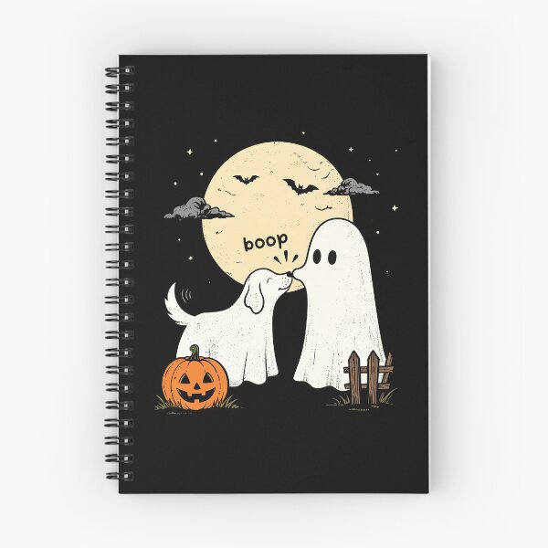 Item preview, Funny Ghost Boop Dog Halloween  designed and sold by ellapaintcoast.