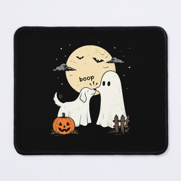 Item preview, Funny Ghost Boop Dog Halloween  designed and sold by ellapaintcoast.