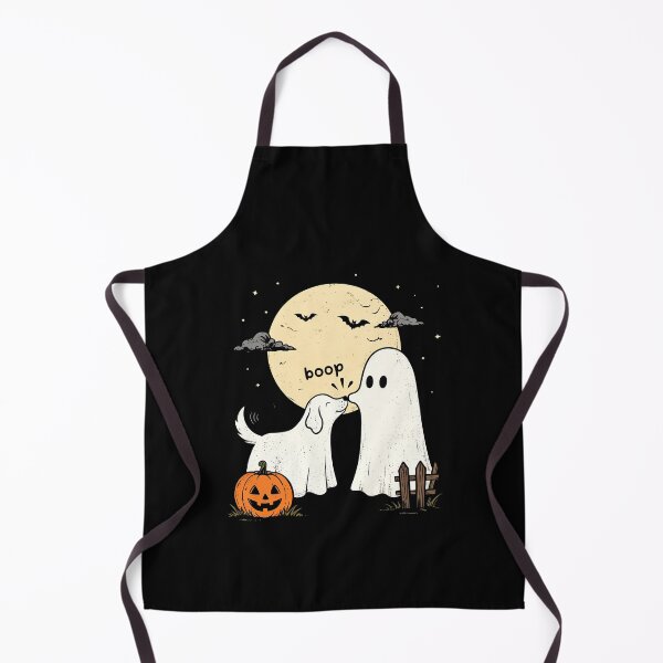 Item preview, Funny Ghost Boop Dog Halloween designed and sold by ellapaintcoast.