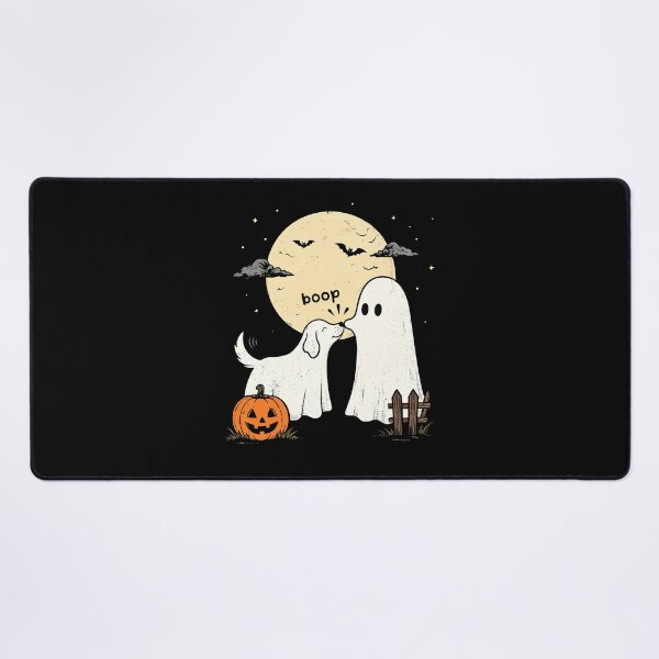 Item preview, Funny Ghost Boop Dog Halloween designed and sold by ellapaintcoast.