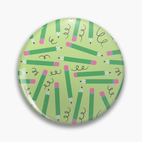 Item preview, Back to School Doodles – Playful Pencil & Scribble Pattern | Green designed and sold by Frohyou.