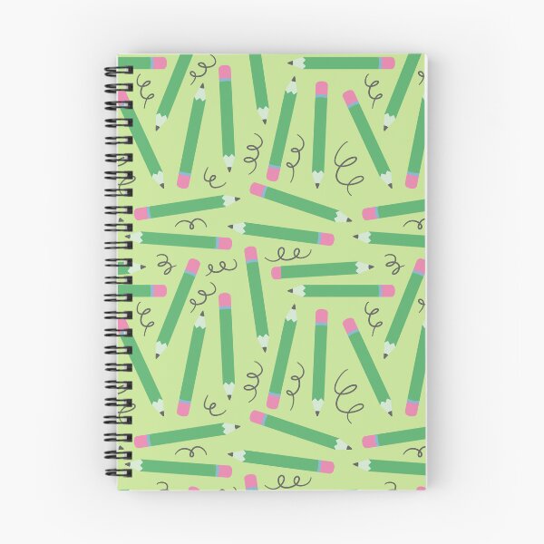 Item preview, Back to School Doodles – Playful Pencil & Scribble Pattern | Green designed and sold by Frohyou.