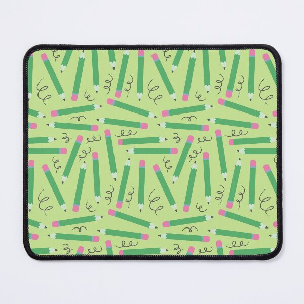 Item preview, Back to School Doodles – Playful Pencil & Scribble Pattern | Green designed and sold by Frohyou.