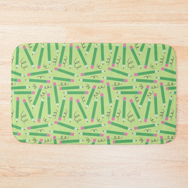 Item preview, Back to School Doodles – Playful Pencil & Scribble Pattern | Green designed and sold by Frohyou.