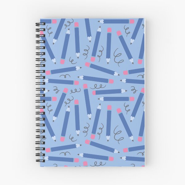 Item preview, Back to School Doodles – Playful Pencil & Scribble Pattern | Blue designed and sold by Frohyou.