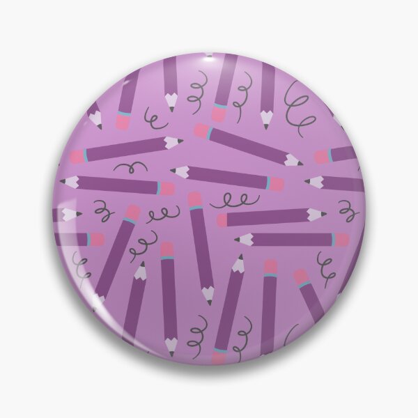 Item preview, Back to School Doodles – Playful Pencil & Scribble Pattern | Purple designed and sold by Frohyou.