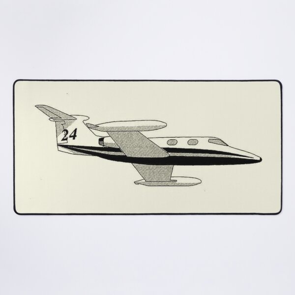 Item preview, learjet 24 1960s vintage small private jet designed and sold by PilotandPlane.
