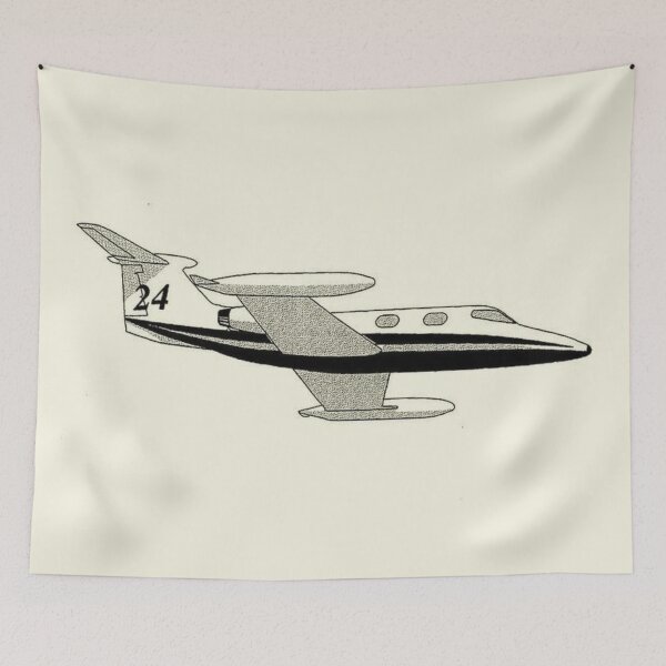 Item preview, learjet 24 1960s vintage small private jet designed and sold by PilotandPlane.