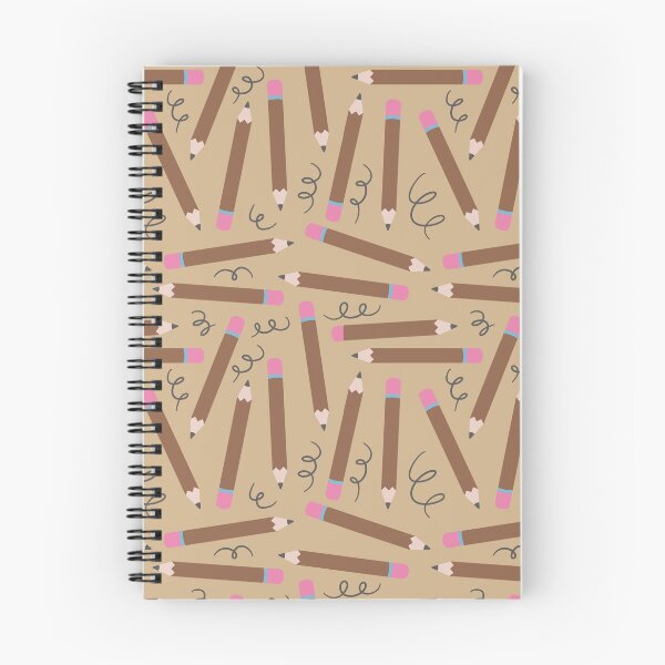 Item preview, Back to School Doodles – Playful Pencil & Scribble Pattern | Brown designed and sold by Frohyou.