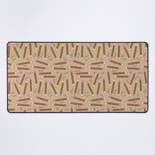 Item preview, Back to School Doodles – Playful Pencil & Scribble Pattern | Brown designed and sold by Frohyou.