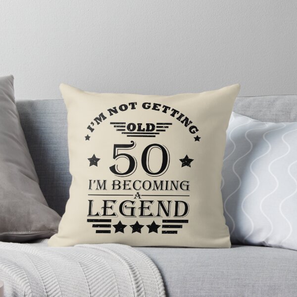 Item preview, I'm Not Getting Old I'm Becoming A Legend - Vintage 50 years old - 50th Birthday Party Gift designed and sold by Alexaltay.