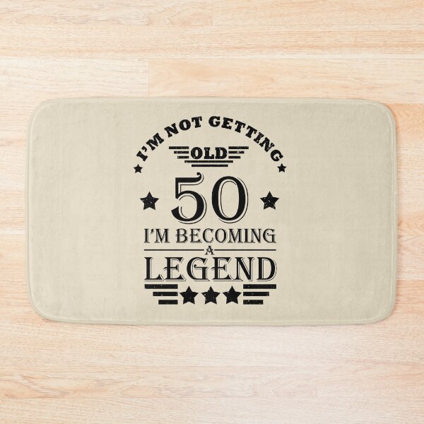 Item preview, I'm Not Getting Old I'm Becoming A Legend - Vintage 50 years old - 50th Birthday Party Gift designed and sold by Alexaltay.