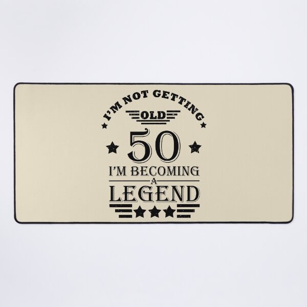 Item preview, I'm Not Getting Old I'm Becoming A Legend - Vintage 50 years old - 50th Birthday Party Gift designed and sold by Alexaltay.